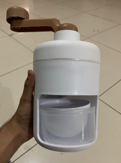 Manual Ice Crusher Shaved Ice Maker