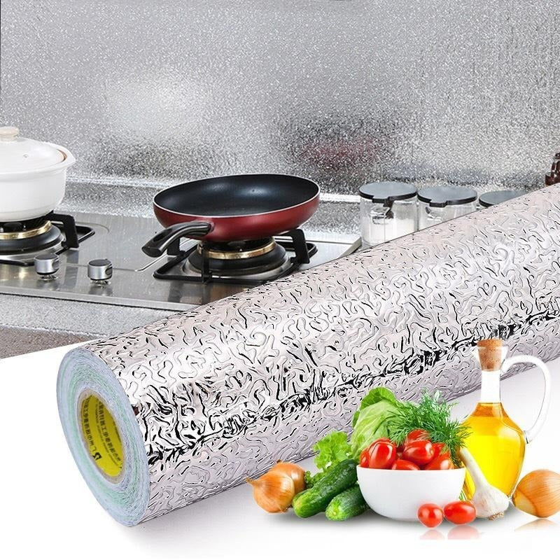 Waterproof Kitchen Foil Sticker (45×150cm)
