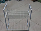 Microwave Oven Storage Rack - 2-Tier Kitchen Organizer Shelf