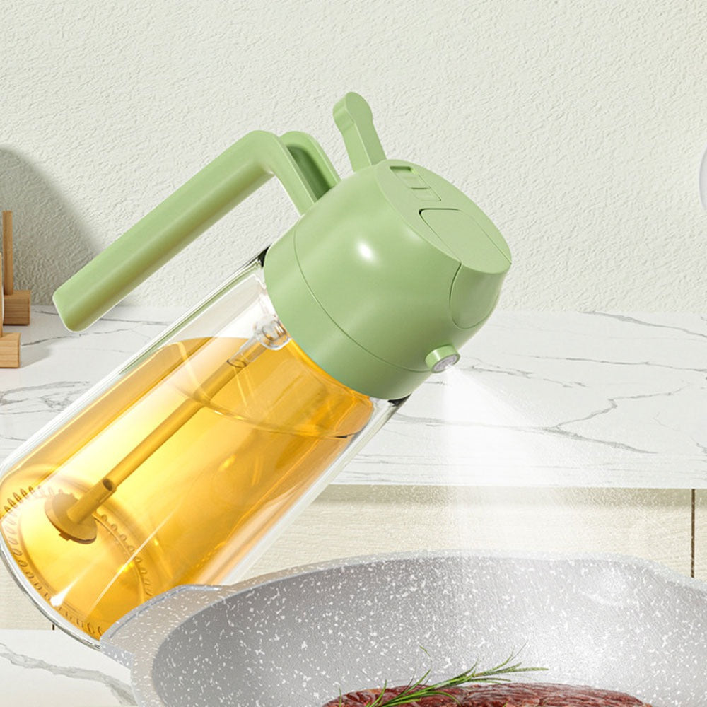 2-In-1 Oil Sprayer Bottle For Cooking & BBQ