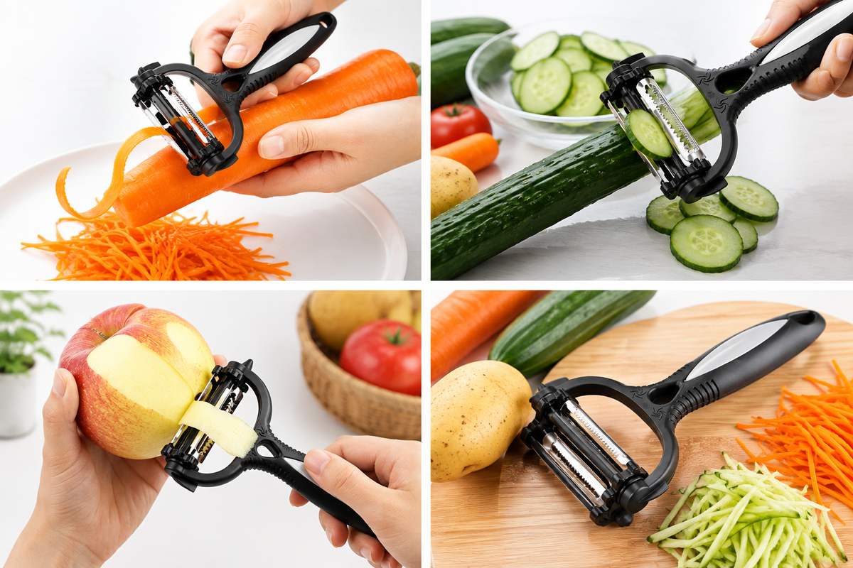 Roto 3-in-1 Vegetable Peeler