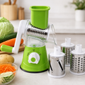 3-in-1 Rotary Vegetable Cutter & Grater