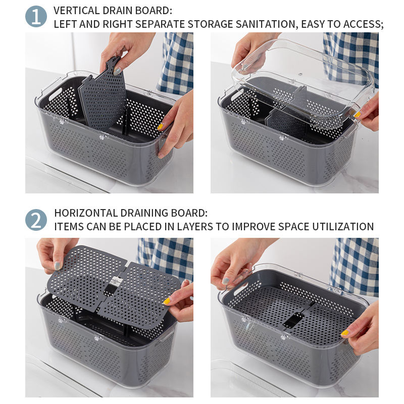 22-in-1 Multifunctional Vegetable Cutter with Storage Basket
