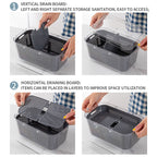 22-in-1 Multifunctional Vegetable Cutter with Storage Basket