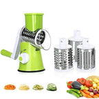 3-in-1 Rotary Vegetable Cutter & Grater