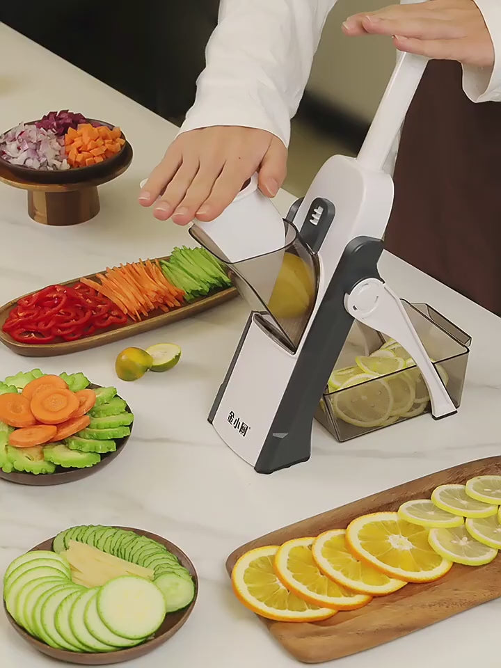 SliceGuard Pro — Safe Mandoline Slicer & Vegetable Cutter