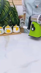 3-in-1 Rotary Vegetable Cutter & Grater